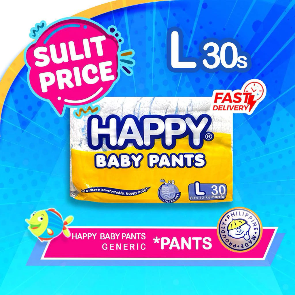 Happy Baby Pants Diapers Generic 30s