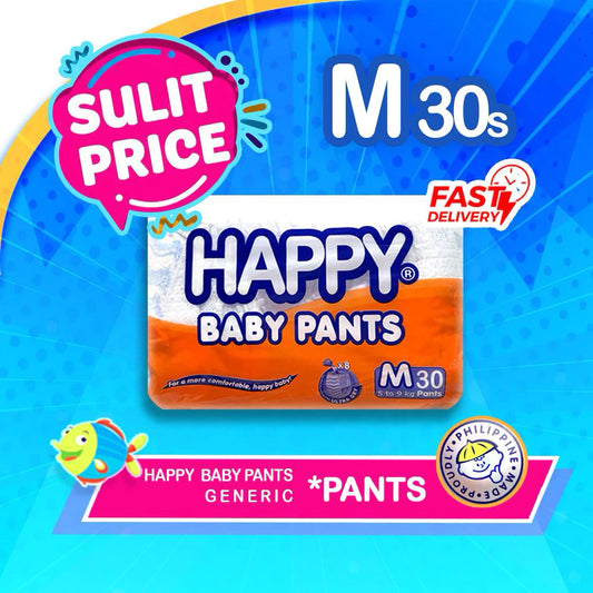 Happy Baby Pants Diapers Generic 30s