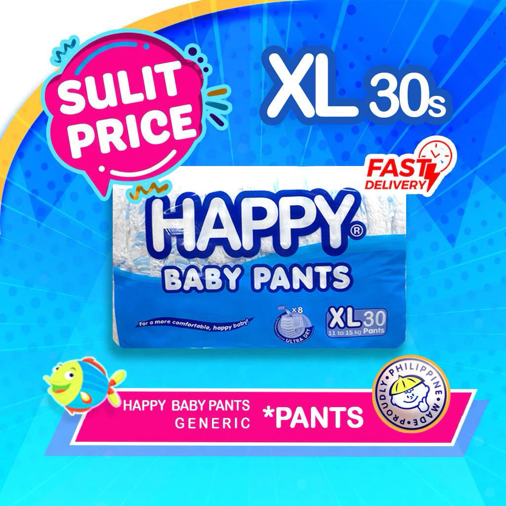 Happy Baby Pants Diapers Generic 30s
