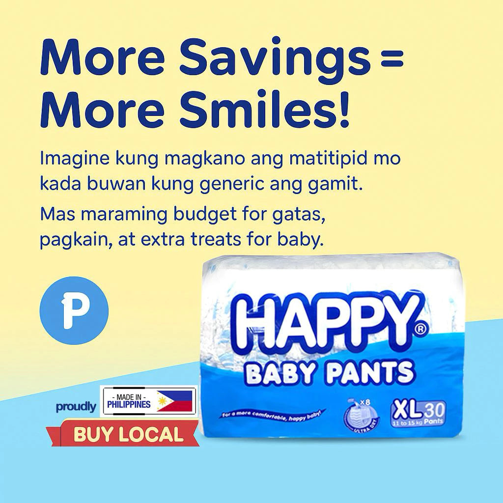Happy Baby Pants Diapers Generic 30s